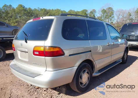 2000 Toyota Sienna Xle z USA, uszkodzony, nr VIN 4T3ZF13C7YU289516